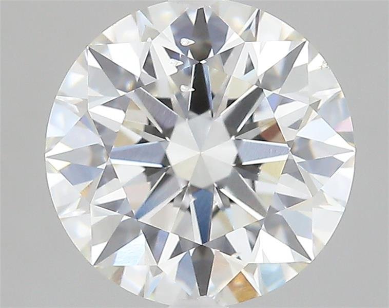 2.72ct G SI1 Rare Carat Ideal Cut Round Lab Grown Diamond