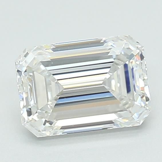 1.07ct E VVS1 Rare Carat Ideal Cut Emerald Lab Grown Diamond