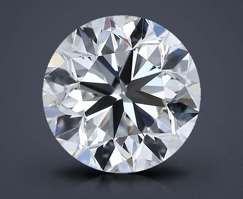 0.70 Carat Round Natural Diamond