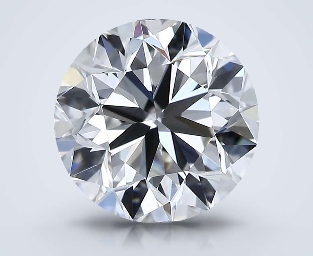 0.70 Carat Round Natural Diamond