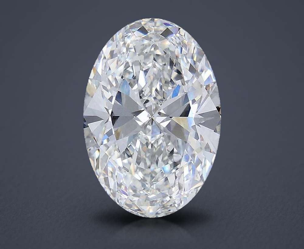5.53 Carat Oval Lab Diamond