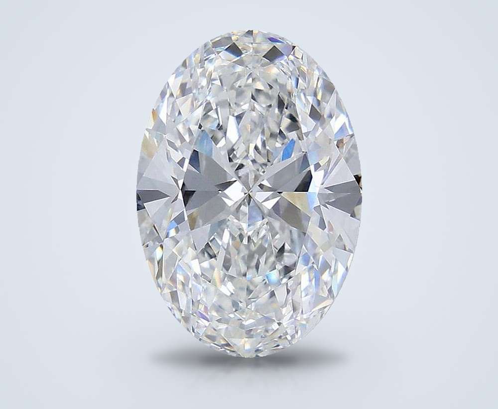 5.53 Carat Oval Lab Diamond