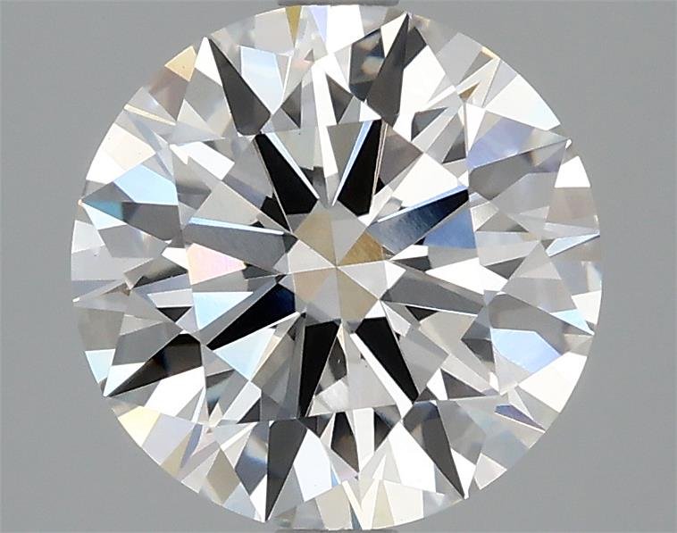 2.80ct H VS1 Rare Carat Ideal Cut Round Lab Grown Diamond