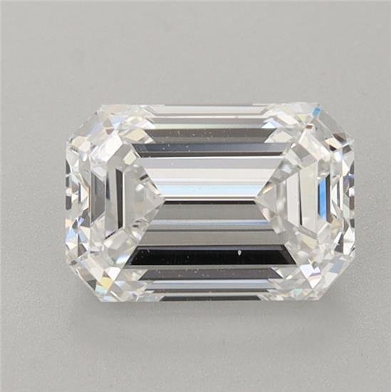 1.39ct E VS2 Very Good Cut Emerald Lab Grown Diamond