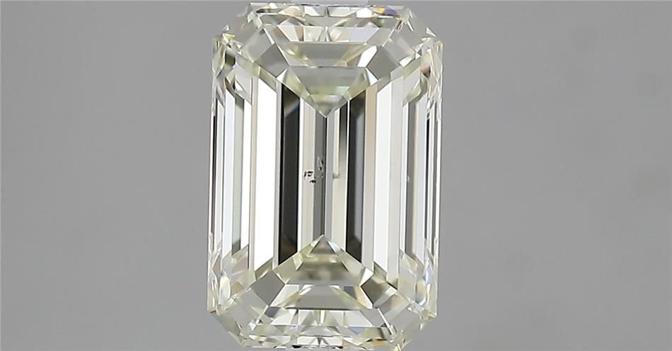 2.20ct K SI1 Very Good Cut Emerald Diamond
