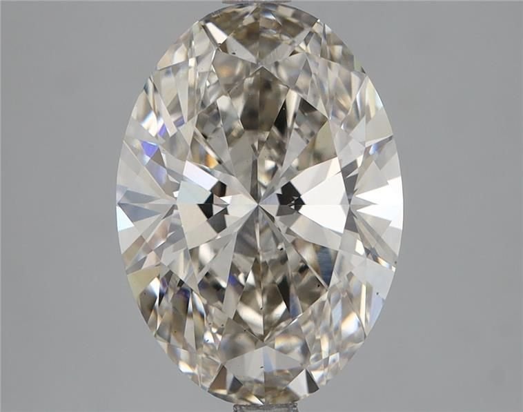 3.31ct I VS1 Rare Carat Ideal Cut Oval Lab Grown Diamond