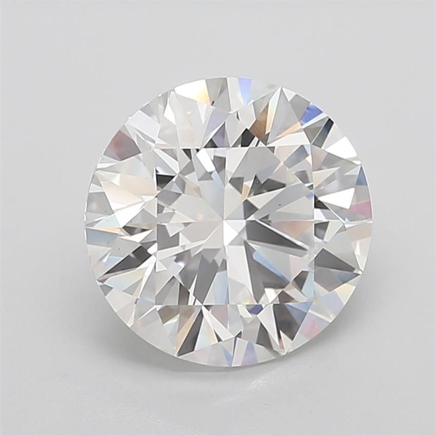 7.17ct F VS1 Rare Carat Ideal Cut Round Lab Grown Diamond