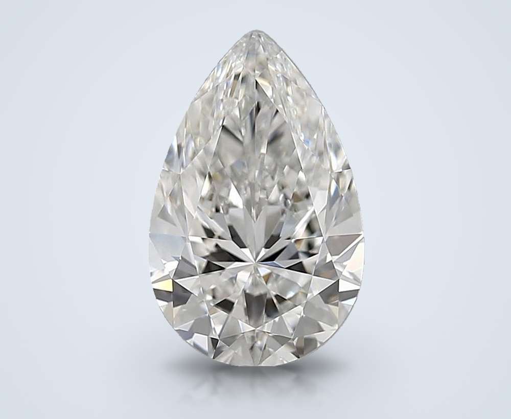 2.52 Carat Pear Natural Diamond