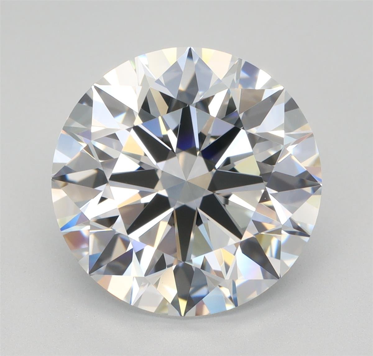 4.64ct D VVS1 Rare Carat Ideal Cut Round Lab Grown Diamond