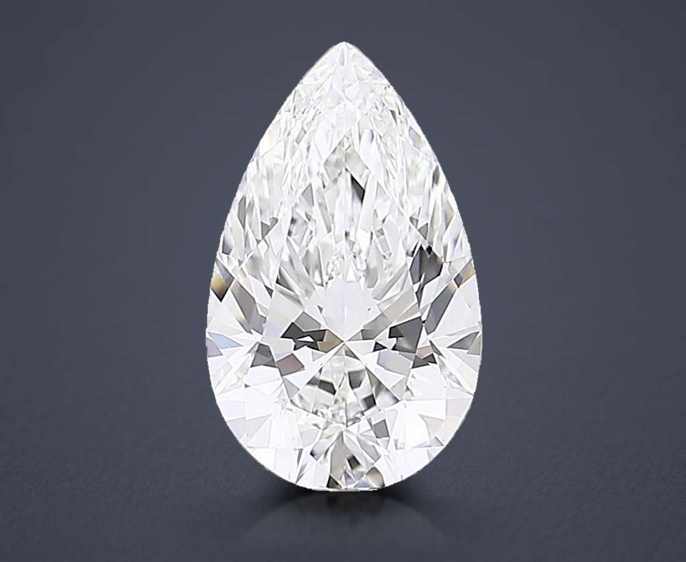 1.59 Carat Pear Lab Diamond
