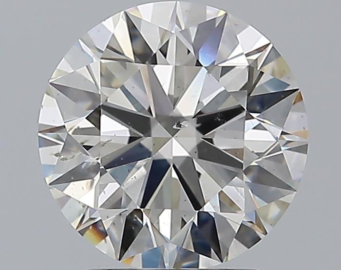 2.23ct J SI2 Rare Carat Ideal Cut Round Diamond