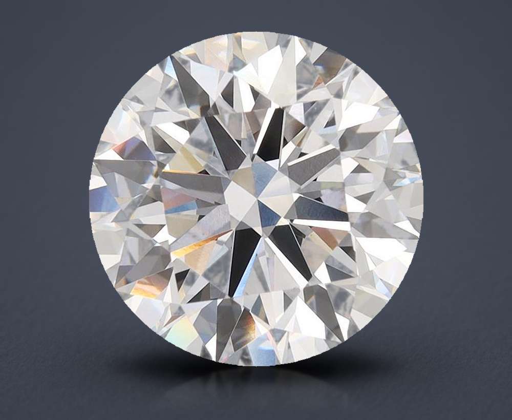 6.07 Carat Round Lab Diamond