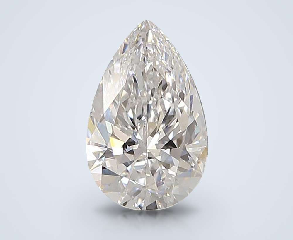 1.46 Carat Pear Lab Diamond