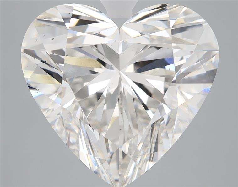 7.04ct G VS2 Rare Carat Ideal Cut Heart Lab Grown Diamond