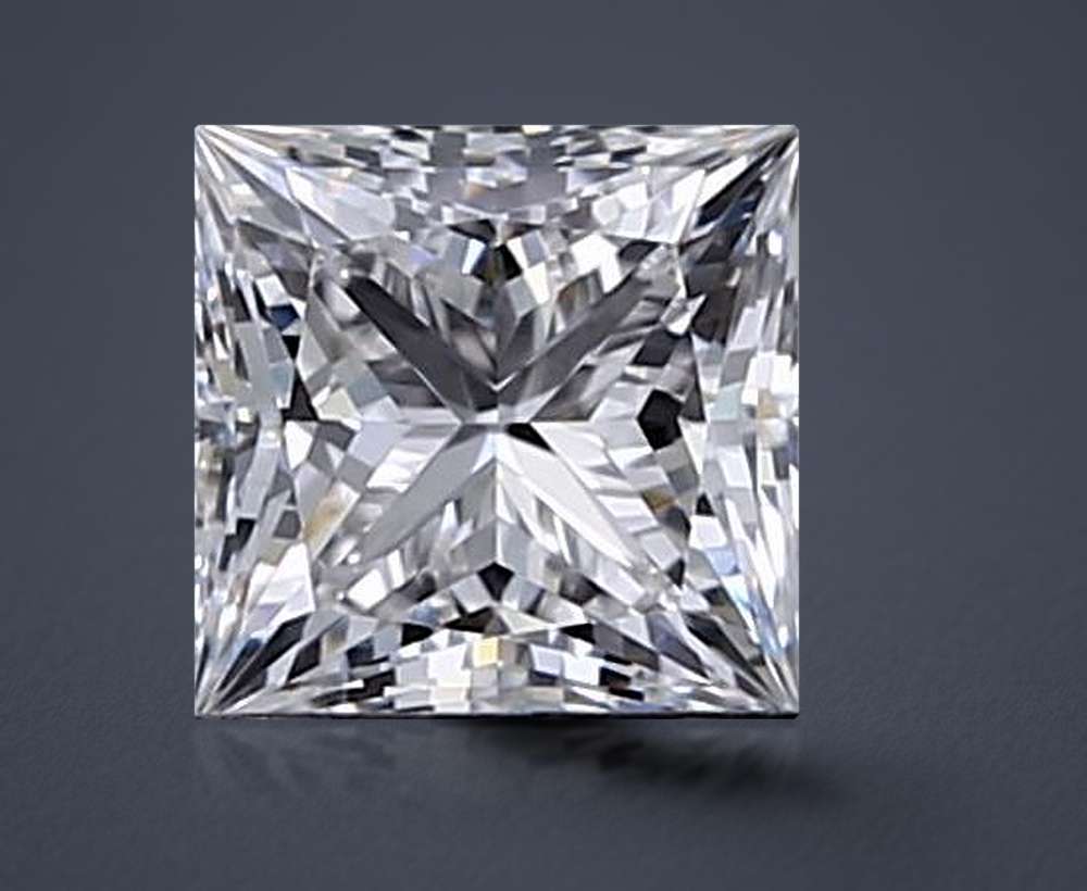 0.52 Carat Princess Lab Diamond