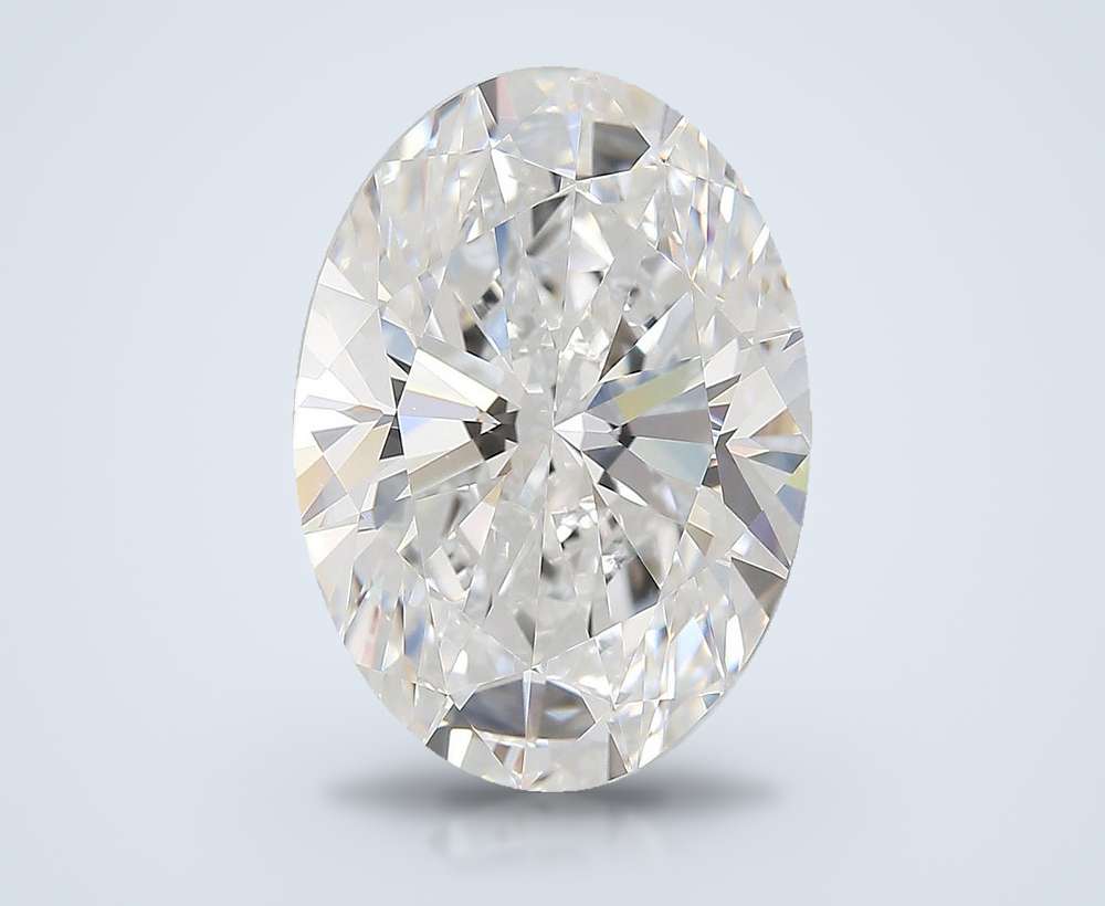 6.40 Carat Oval Lab Diamond