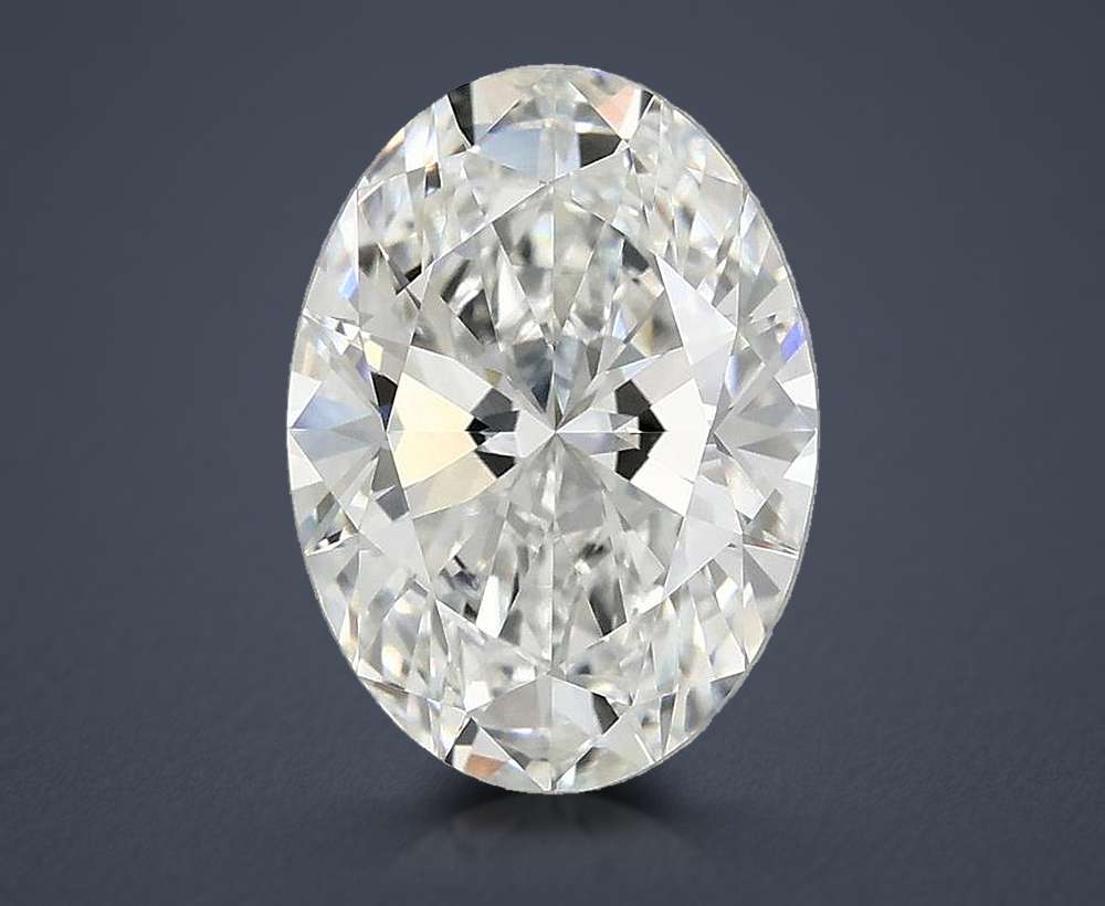 2.83 Carat Oval Lab Diamond