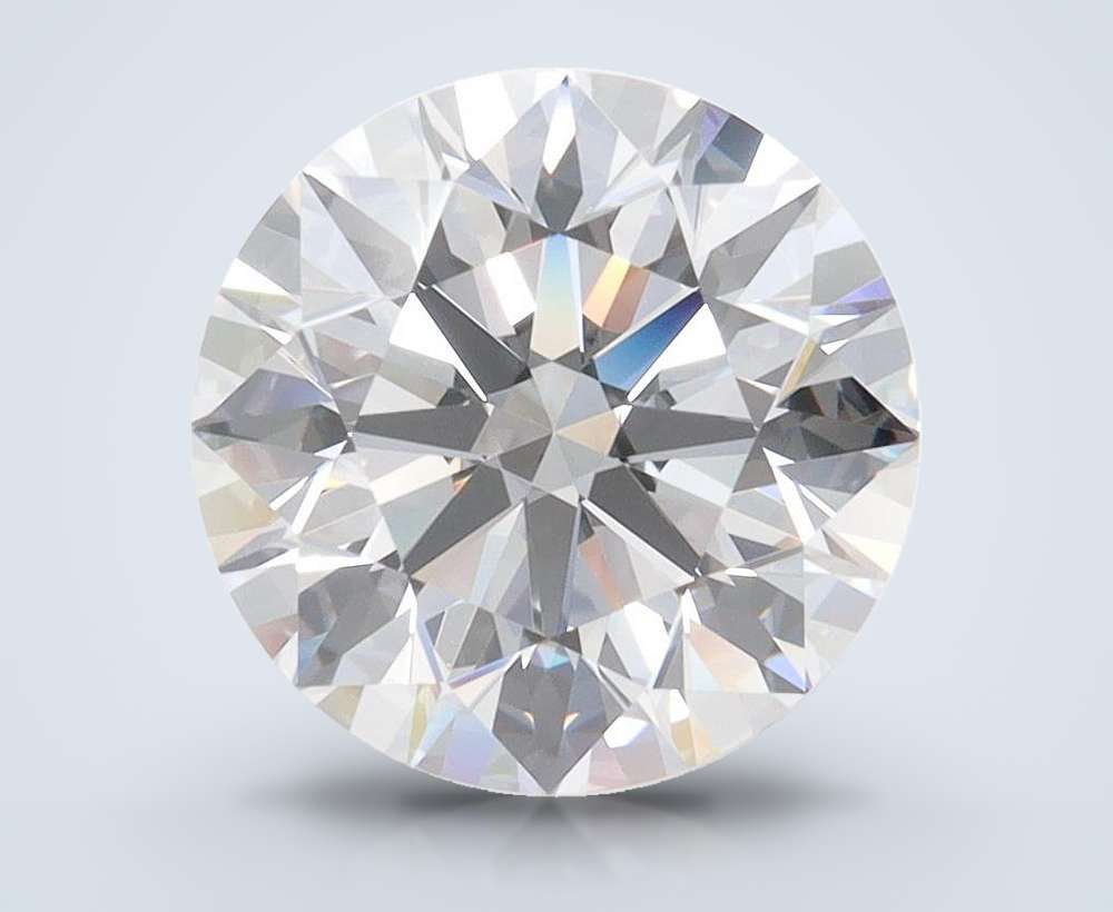 3.08 Carat Round Lab Diamond