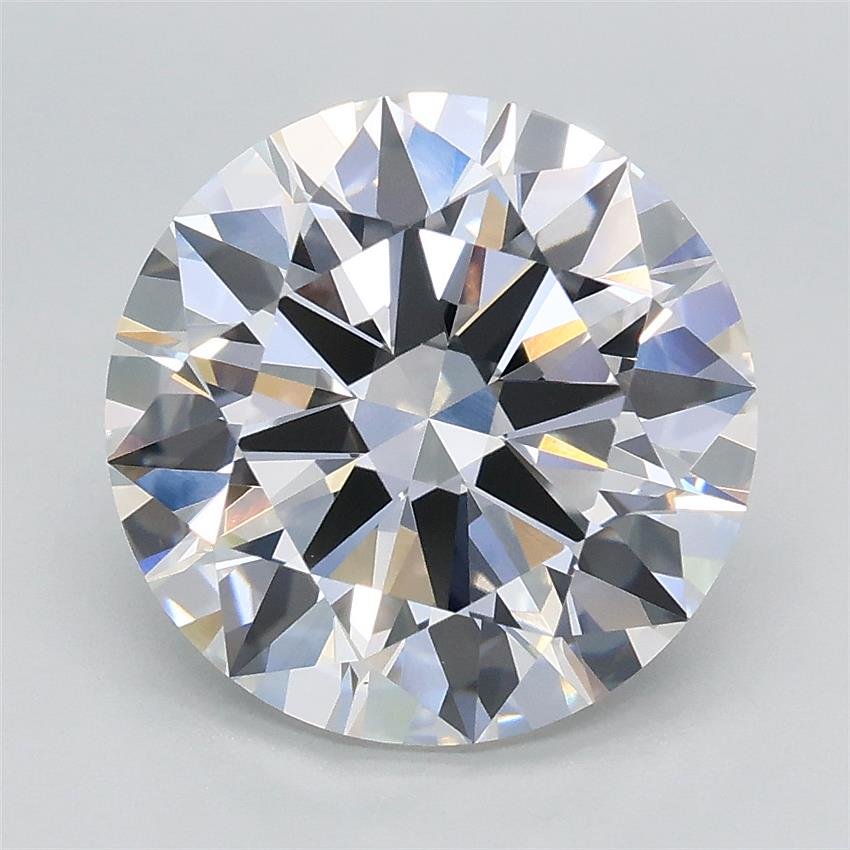 3.44ct E VS1 Rare Carat Ideal Cut Round Lab Grown Diamond