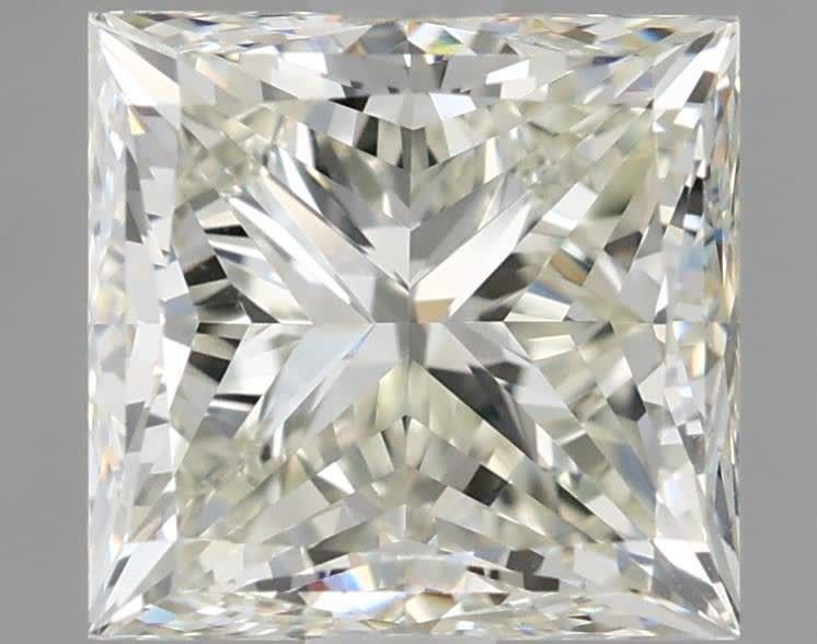 2.50ct J VS1 Rare Carat Ideal Cut Princess Diamond