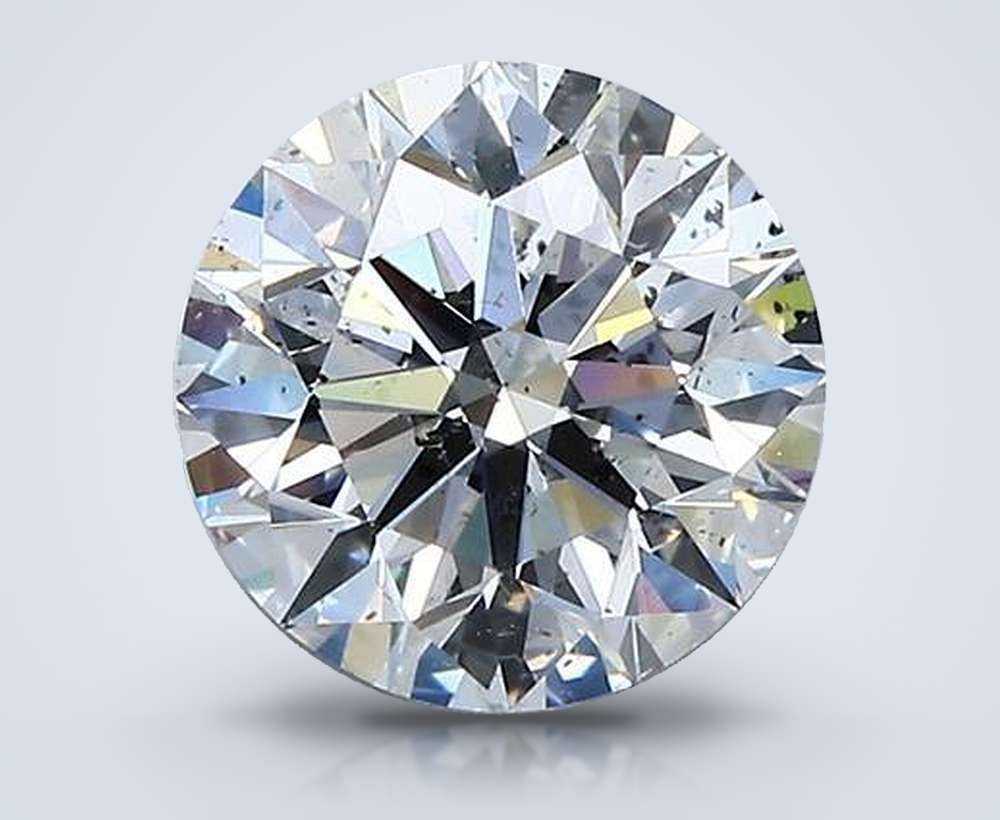 1.71 Carat Round Natural Diamond