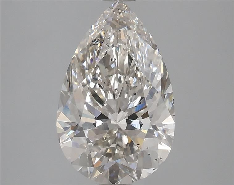 3.34ct H VS2 Rare Carat Ideal Cut Pear Lab Grown Diamond