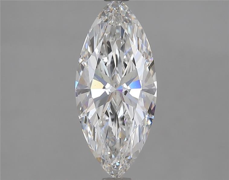 1.35ct F VS2 Rare Carat Ideal Cut Marquise Lab Grown Diamond