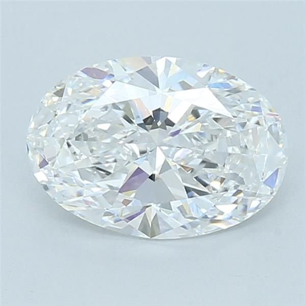 2.85ct E VVS2 Rare Carat Ideal Cut Oval Lab Grown Diamond
