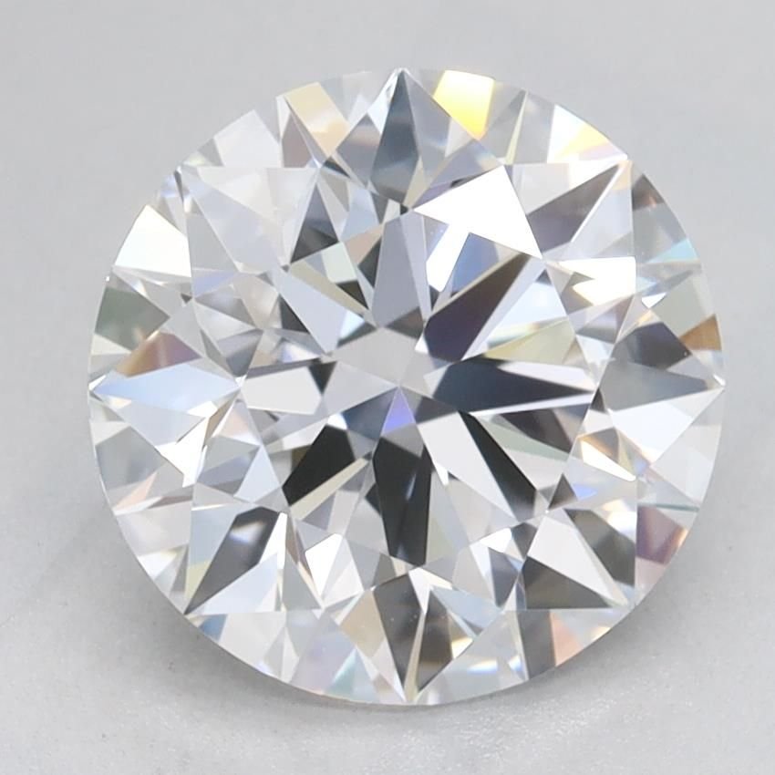 2.19ct D VVS1 Rare Carat Ideal Cut Round Lab Grown Diamond