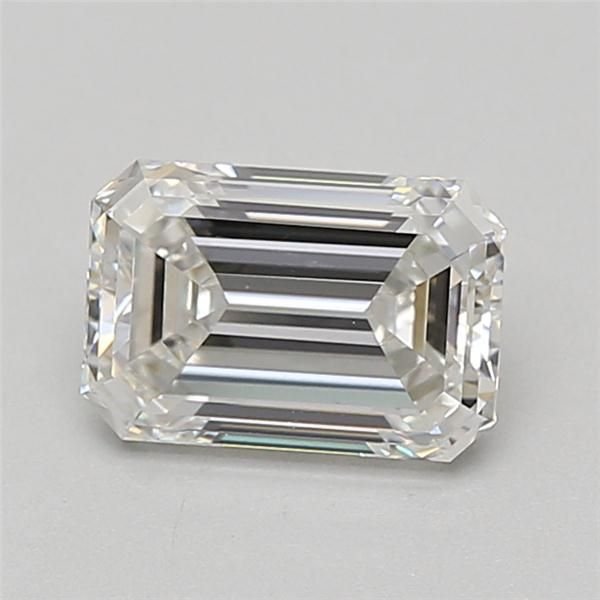 1.60ct F VVS2 Rare Carat Ideal Cut Emerald Lab Grown Diamond