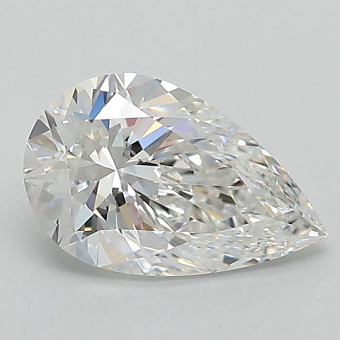 1.06ct E VVS2 Rare Carat Ideal Cut Pear Lab Grown Diamond