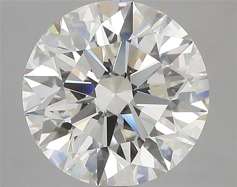 4.51ct J VVS1 Rare Carat Ideal Cut Round Diamond