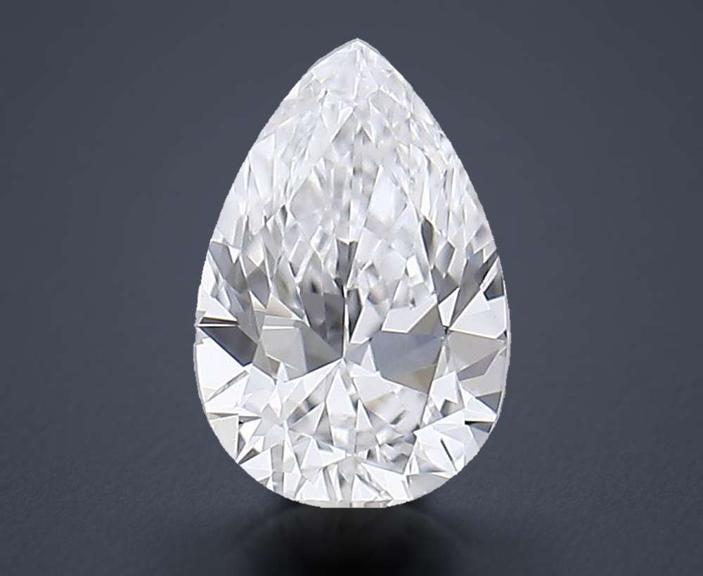 0.18 Carat Pear Natural Diamond