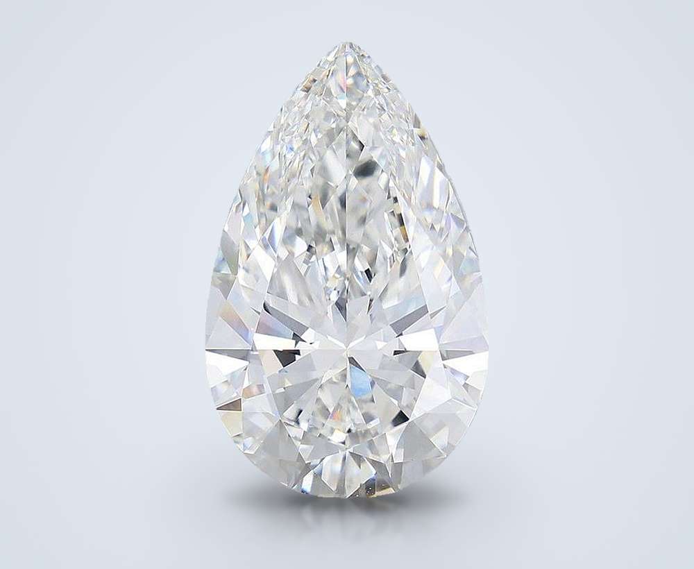 12.08 Carat Pear Lab Diamond