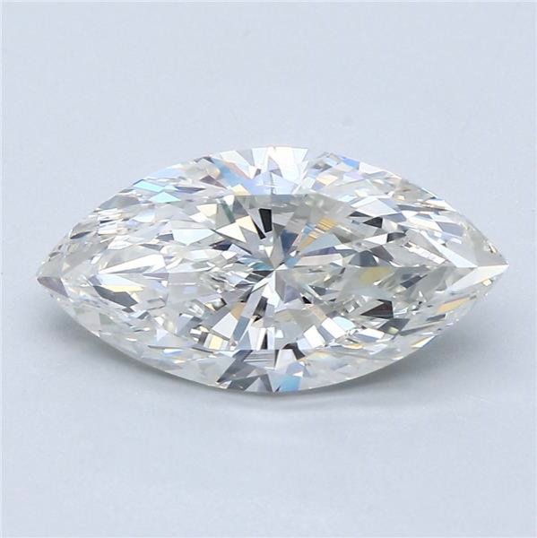 2.50ct H SI2 Rare Carat Ideal Cut Marquise Diamond