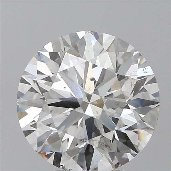 5.01ct G SI2 Rare Carat Ideal Cut Round Lab Grown Diamond