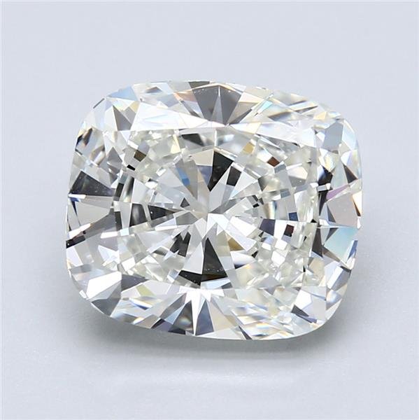 5.30ct H VVS1 Rare Carat Ideal Cut Cushion Diamond