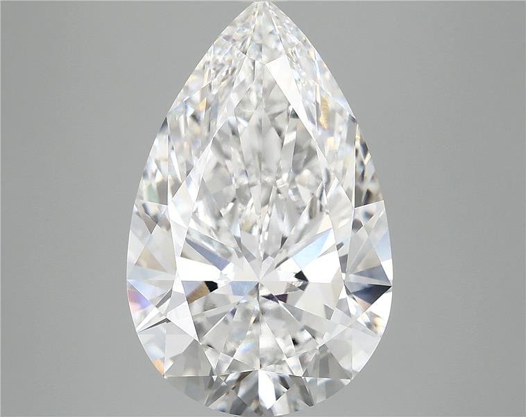 6.97 Carat Pear Lab Diamond