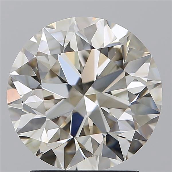 2.52ct J VVS2 Excellent Cut Round Diamond