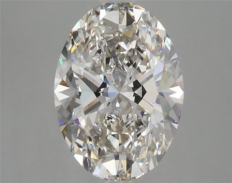 2.84ct H VS1 Rare Carat Ideal Cut Oval Lab Grown Diamond