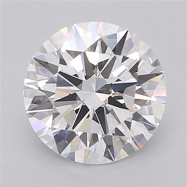 3.51ct E VS2 Rare Carat Ideal Cut Round Lab Grown Diamond