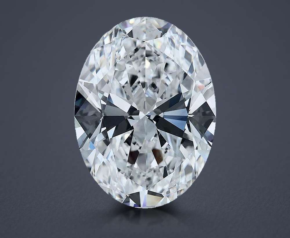 11.52 Carat Oval Lab Diamond