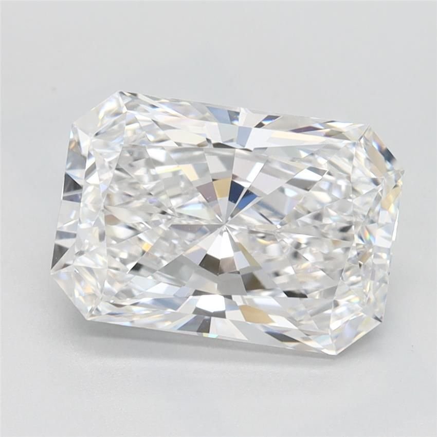 2.45ct D VVS2 Rare Carat Ideal Cut Radiant Lab Grown Diamond
