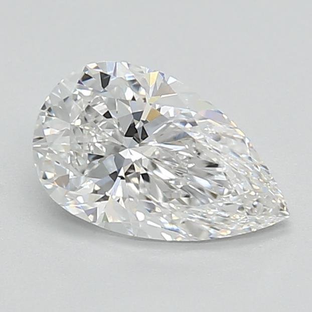 0.81ct D VVS2 Rare Carat Ideal Cut Pear Lab Grown Diamond