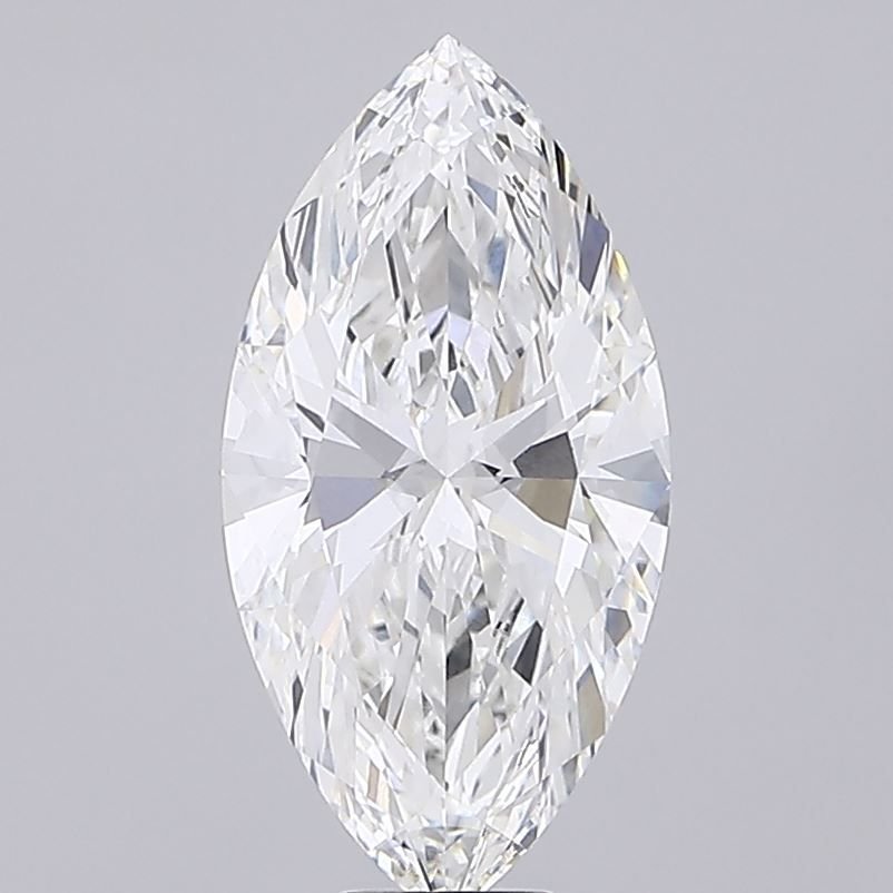 10.64ct F VVS2 Rare Carat Ideal Cut Marquise Lab Grown Diamond