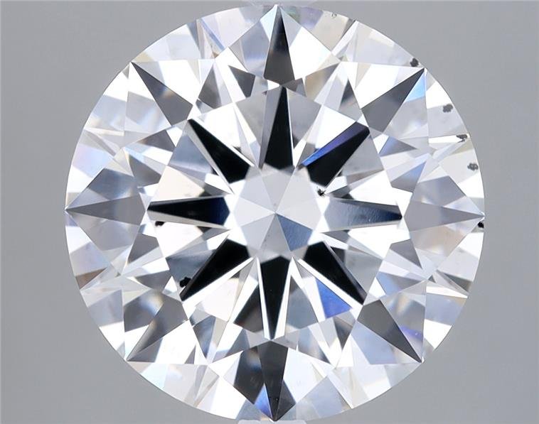 4.52ct F SI1 Excellent Cut Round Lab Grown Diamond