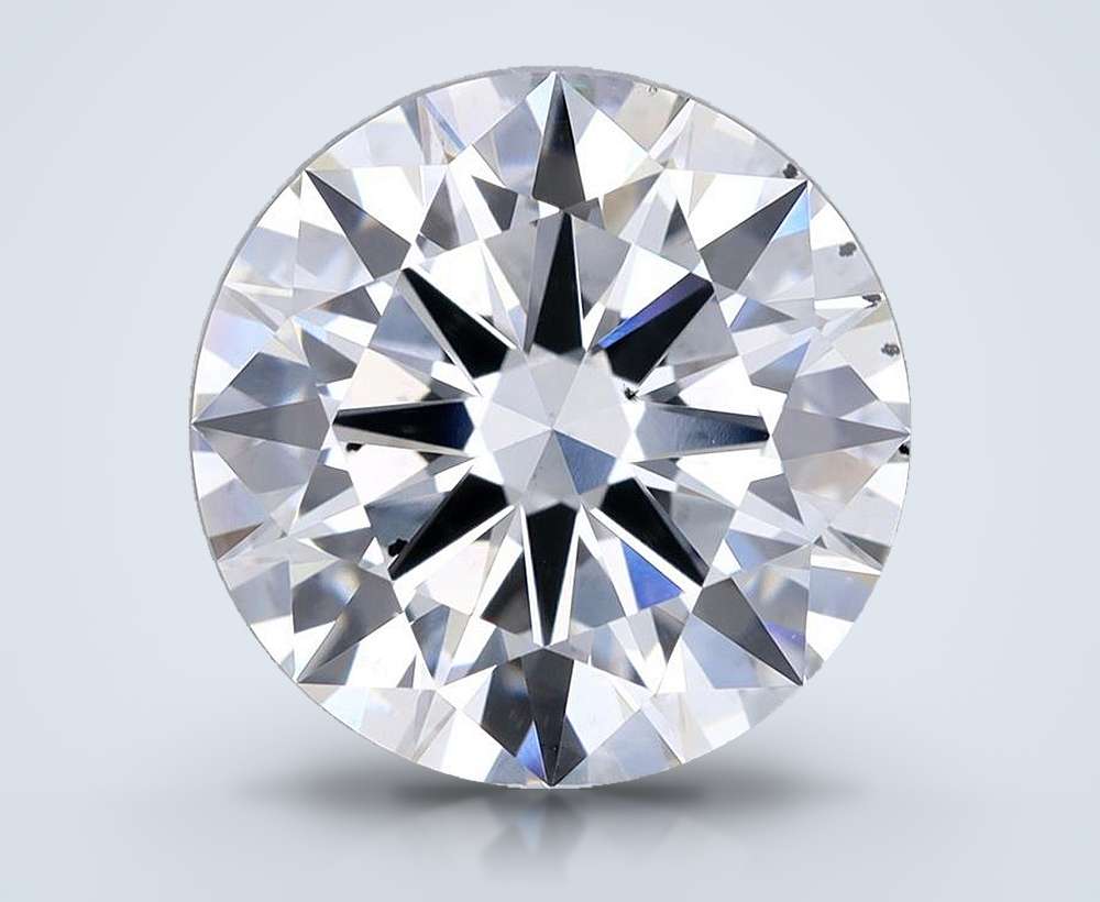 4.52 Carat Round Lab Diamond