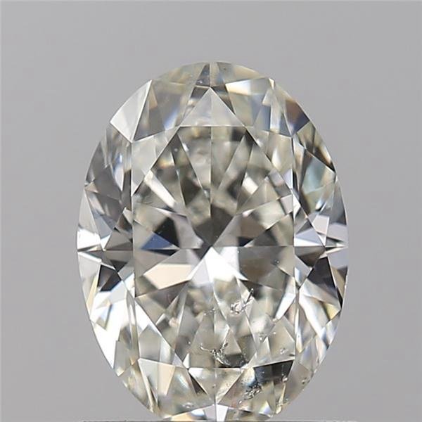 1.00ct I SI2 Rare Carat Ideal Cut Oval Diamond