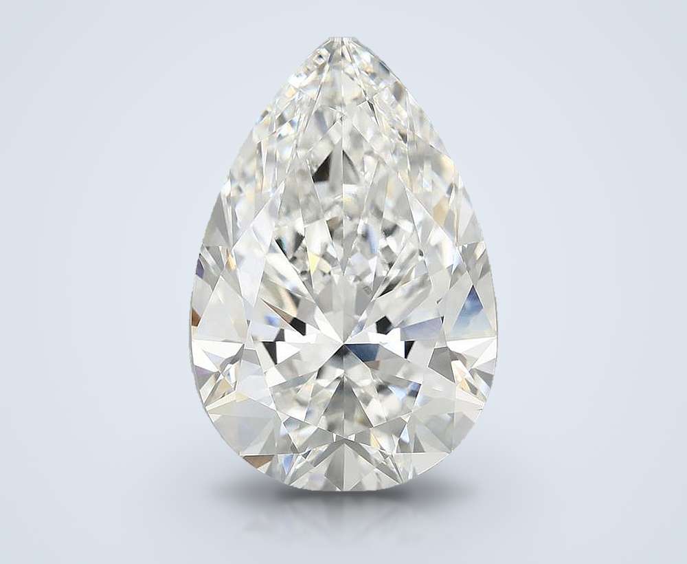 10.73 Carat Pear Lab Diamond