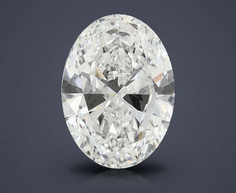 7.98 Carat Oval Lab Diamond